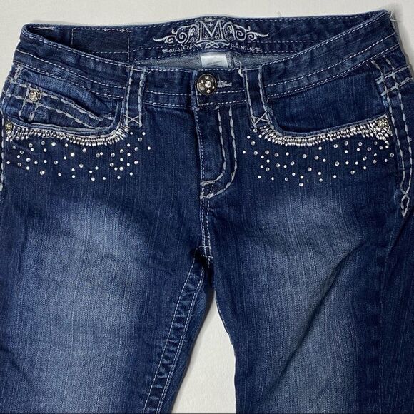 Maurice’s Premium | Blingy Denim Capri’s - Picture 3 of 7